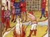 Burning of Templar Geoffrey de Charney and Jacques de Molay, 1314