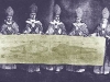 Bishops of Turin holding the Shroud